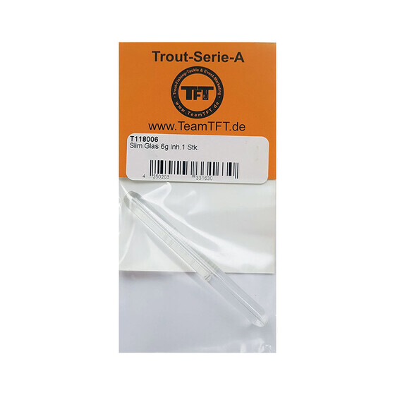 Tremarella Glas Forellen Blei TFT Ghost slim 6 g