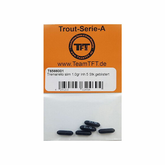 Tremarella Gewichte Forellen Blei slim 1 g