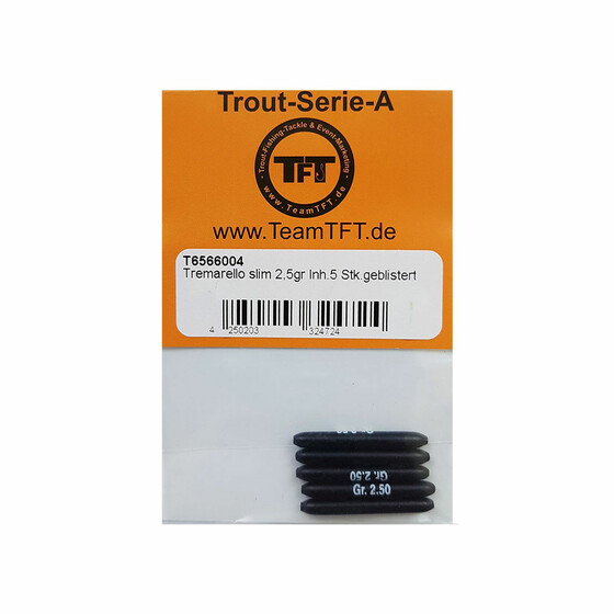 Tremarella Gewichte Forellen Blei slim 2,5 g