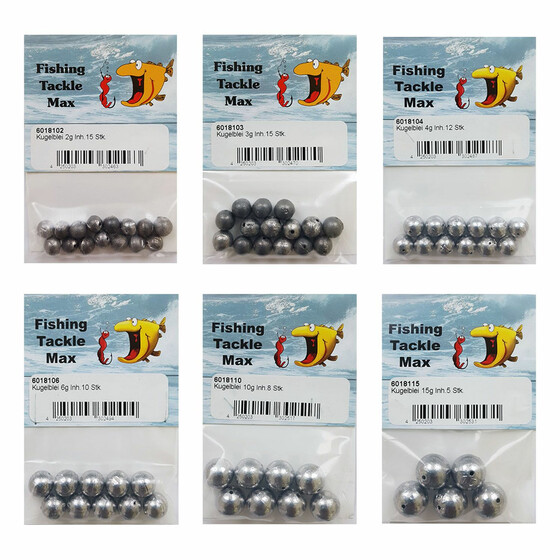 Laufblei Posen Blei Kugelblei 2 - 40 g