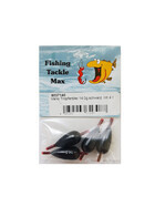 4 Posenbleie Innenlauf Tropfenblei mit Röhrchen 14 g