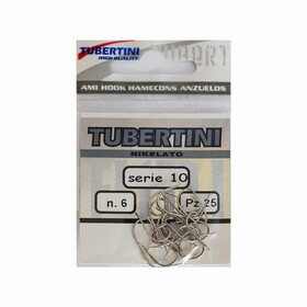 25 Angelhaken Friedfisch Haken Tubertini lose Gr. 6