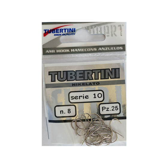 25 Angelhaken Friedfisch Haken Tubertini lose Gr. 8