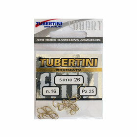 25 Friedfisch Haken Tubertini Angelhaken lose Gr. 16