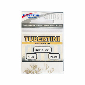 25 Friedfisch Haken Tubertini Angelhaken lose Gr. 20