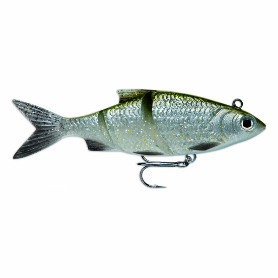 Swimbait Gummifisch Storm Kickin Shad 12 cm olive