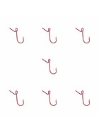 Drop Shot Angel Haken Stand Out rot Gr. 1