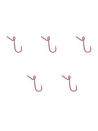 Drop Shot Angel Haken Stand Out rot Gr. 2/0