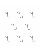 Drop Shot Angel Haken Stand Out schwarz Gr. 4