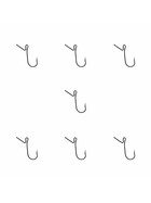 Drop Shot Angel Haken Stand Out schwarz Gr. 2