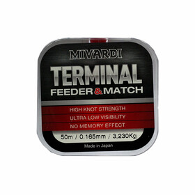 Vorfachschnur 50 m Friedfisch Vorfach monofil 0,165 mm