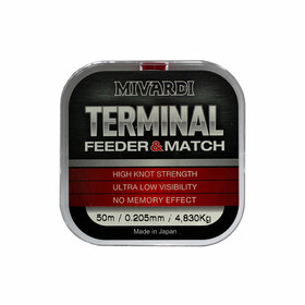 Vorfachschnur 50 m Friedfisch Vorfach monofil 0,205 mm