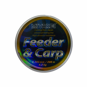 Monofile Schnur 200 m Allround Angelsehne 0,205 mm