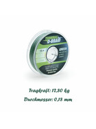 15 m Karpfen Vorfachschnur geflochten gr&uuml