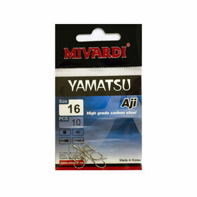 10 Friedfisch Haken lose Angelhaken schwarz Gr. 16