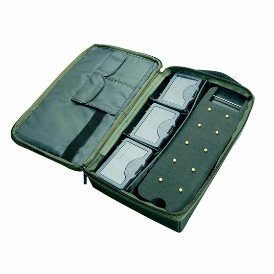 Karpfen Vorfach Tasche Rig Mappe mit Aufwickler L
