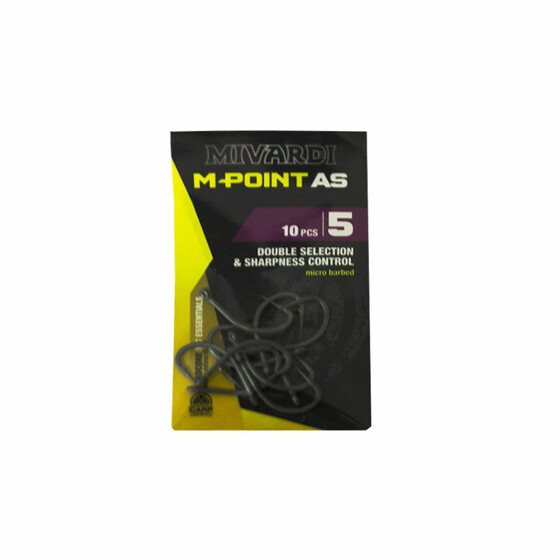10 Karpfenhaken mit hr Wide Gap Haken Gr. 5