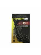 10 lange Karpfenhaken mit gebogenem Schaft Sc