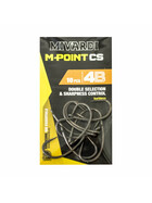 10 kurze Karpfenhaken mit gebogenem Schaft Sc