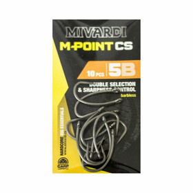 10 kurze Karpfenhaken mit gebogenem Schaft Schonhaken Gr. 5