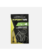 10 kurze Karpfenhaken Wide Gap Haken Gr. 4