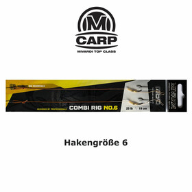 2 Karpfenvorfächer Kombi Rig mit Wirbel Gr. 6