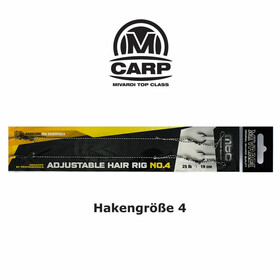 2 Karpfenvorfächer variable Hair Rig Gr. 4