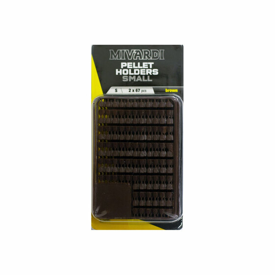 134 Pellet Holder Pelletstopper braun klein