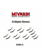 15 Aligner Rig Sleeves für Karpfen Monta
