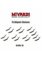 15 Aligner Rig Sleeves für Karpfen Montagen XL