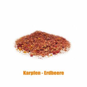 Angelfutter Friedfisch 1,9 kg Grundfutter Karpfen Erdbeere