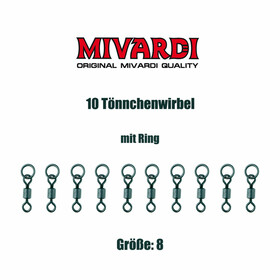 10 Karpfen Wirbel Tönnchenwirbel Gr. 8 Tönnchenwirbel mit...