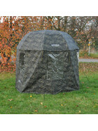 Schirmzelt geschlossen 2,5 m Anglerschirm 2