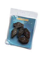 14 Hexagon Grundbleie Sarg Blei Set 10 - 20 g 3